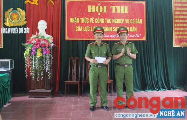 Hội thi Nhận thức về công tác nghiệp vụ cơ bản của lực lượng CSND