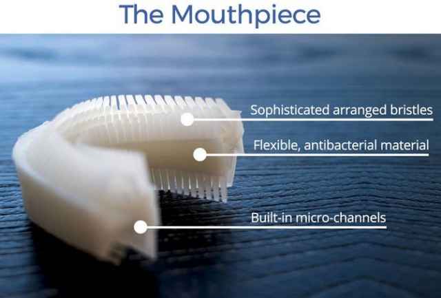 Độc đáo bàn chải giúp đánh răng chỉ mất 10 giây