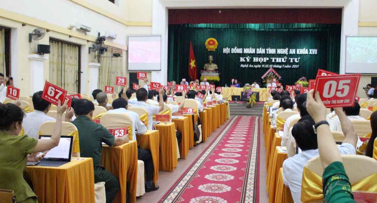 Bế mạc Kỳ họp thứ 4, HĐND tỉnh Nghệ An khóa XVII