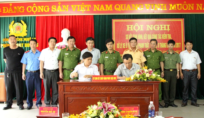 Sơ kết tình hình, kết quả công tác kiểm tra xử lý xe ô tô buýt vi phạm ATGT