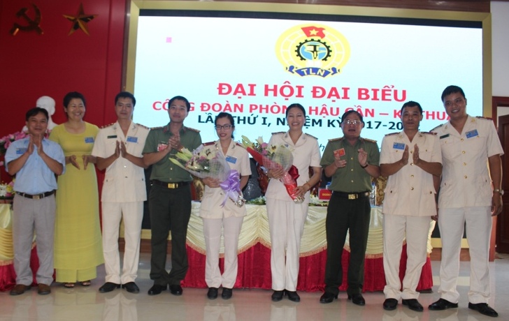 Đại hội Công đoàn điểm Phòng Hậu cần – Kỹ thuật lần thứ nhất, nhiệm kỳ 2017-2022