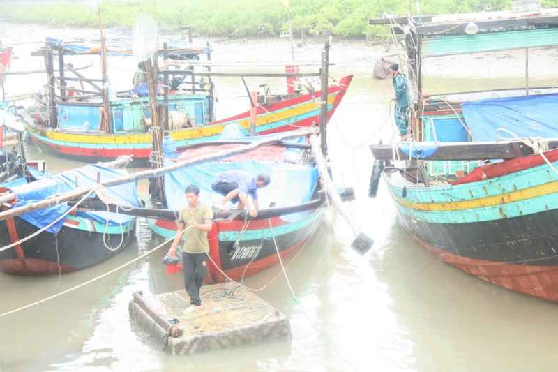 Ngay từ sáng sớm 25/7, Hà Tĩnh đã có mưa lớn trên diện rộng