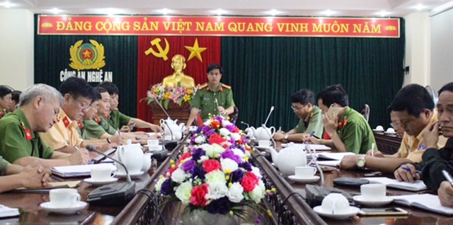 Công an Nghệ An: Chủ động ứng phó với bão số 4