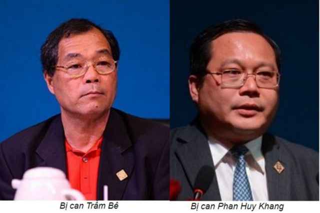 Khởi tố bị can, bắt tạm giam Trầm Bê và Phan Huy Khang