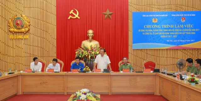 Phát huy vai trò xung kích, sáng tạo của tuổi trẻ Công an nhân dân