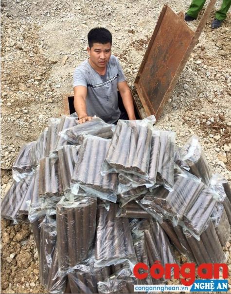 Đối tượng Nguyễn Nhân Trường và tang vật