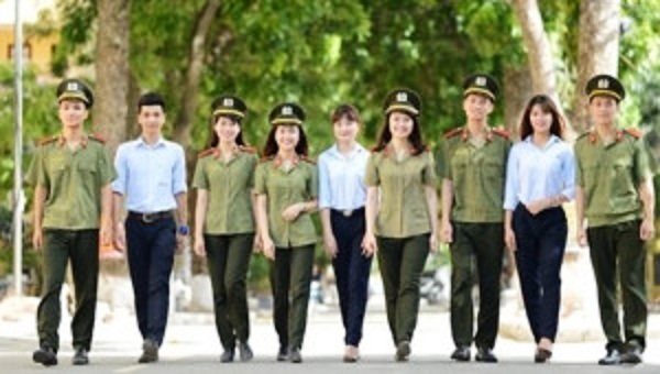 Học viện ANND công bố điểm chuẩn trúng tuyển hệ dân sự năm 2017