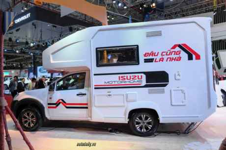 Độc đáo ô tô 'ngôi nhà di động' của Isuzu