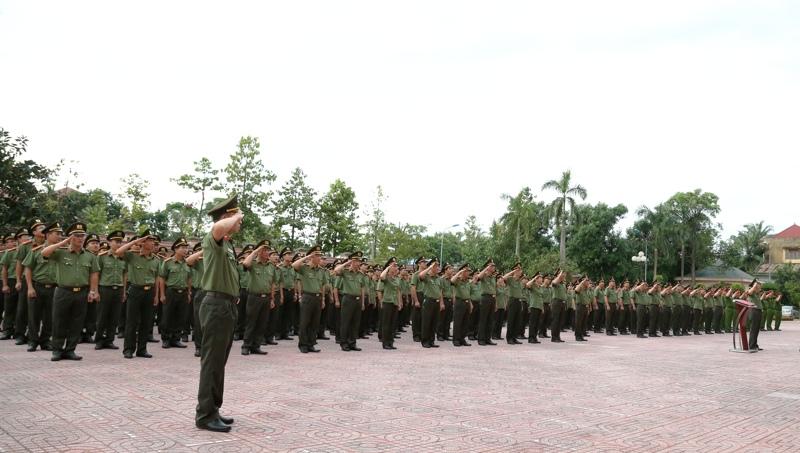 Công an Nghệ An phát động đợt thi đua đặc biệt