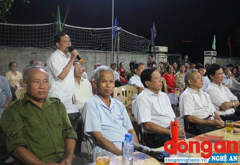 Sôi nổi diễn đàn Công an lắng nghe ý kiến nhân dân