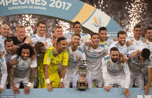 Thắng dễ Barcelona, Real giành siêu cúp Tây Ban Nha
