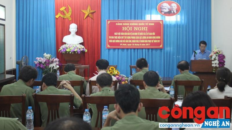 Hội nghị Ngày hội toàn dân bảo vệ ANTQ năm 2017