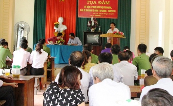 Toàn cảnh buổi tọa đàm.