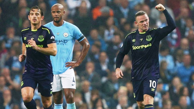 Rooney tỏa sáng, Everton khiến Mancity 'chết hụt' trên sân nhà