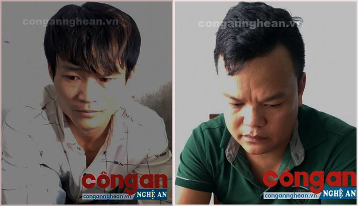 4 đối tượng Phạm Quang Tiến, Lê Đức Giang, Lê Văn Từ và Cao Tuấn Tú