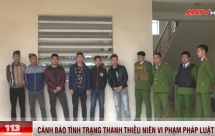 Tình trạng thanh thiếu niên vi phạm pháp luật