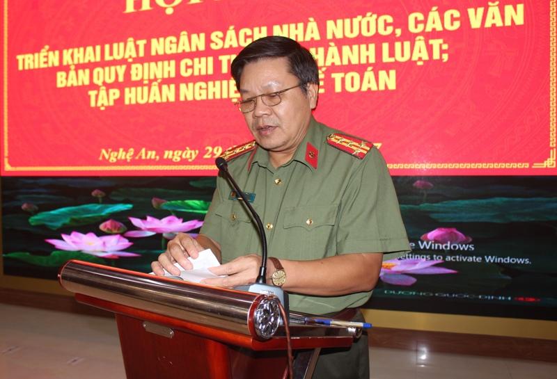 Triển khai Luật Ngân sách Nhà nước, tập huấn nghiệp vụ Kế toán