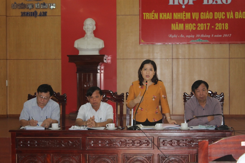 Mô hình trường học mới lại 'nóng' trong cuộc họp báo của Sở GD&ĐT