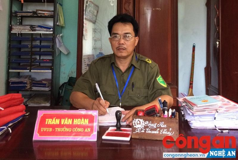 Trưởng Công an xã tận tụy, vì nhân dân phục vụ