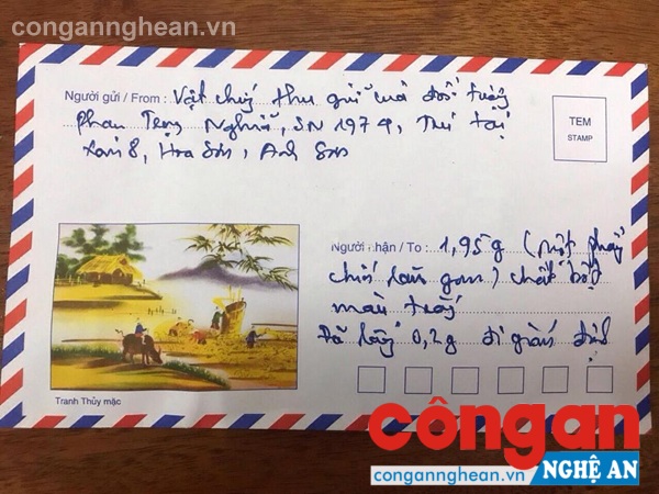 Tang vật được niêm phong, bàn giao cho Công an huyện Tương Dương xử lý