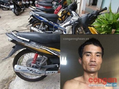 Kẻ gây ra hàng loạt vụ trộm cắp xe máy sa lưới