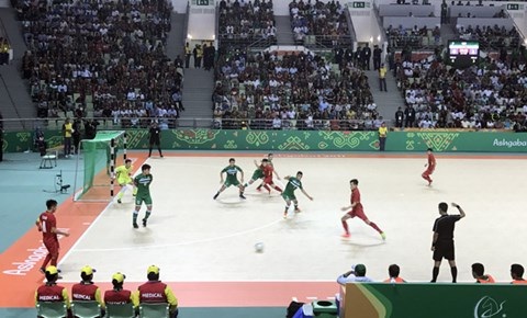 Đại hội thể thao trong nhà Châu Á: Futsal Việt Nam vào tứ kết
