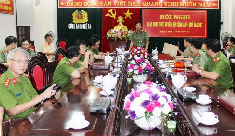 Giao ban trực tuyến sơ kết công tác quý III/2017