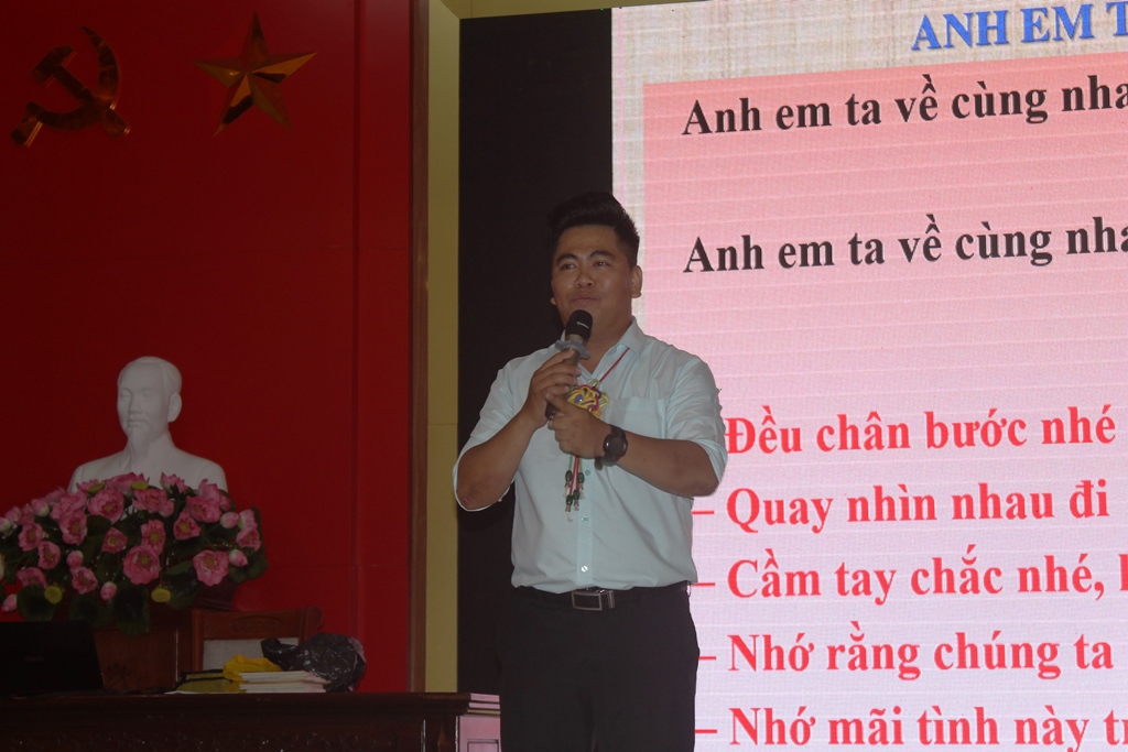 Tập huấn cán bộ Đoàn chủ chốt trong Công an Nghệ An