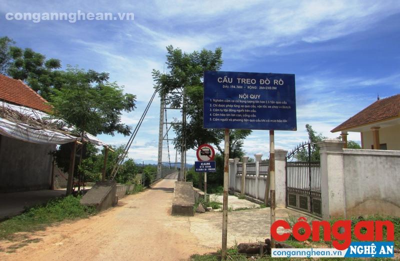 Hiểm họa rình rập từ những cây cầu treo xuống cấp