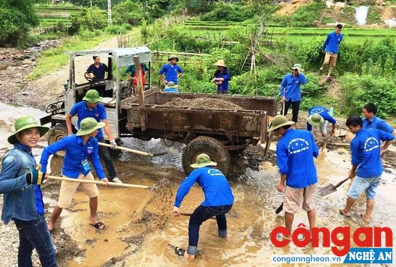 Nhiều công trình, phần việc gắn dấu ấn tuổi trẻ