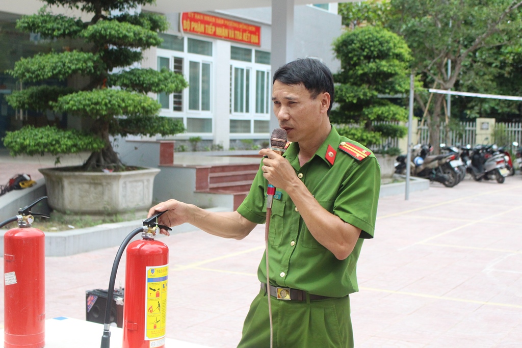 Hướng dẫn sử dụng bình chữa cháy