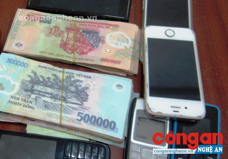 Tang vật liên quan đến đánh bạc