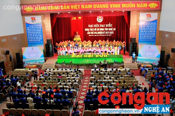Toàn cảnh đại hội diễn ra ngày 8/10
