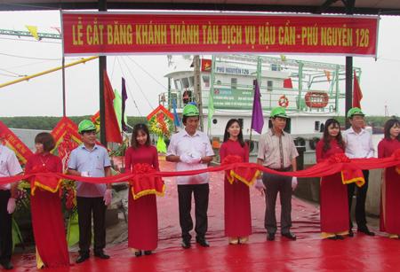 Nghệ An có tàu vỏ thép đầu tiên phục vụ ngư dân