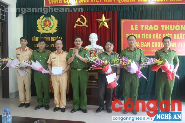 Khen thưởng thành tích đặc biệt xuất sắc của Ban chuyên án 717M