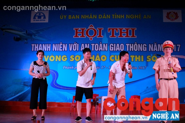 Phần thi của đội Sở Nội vụ