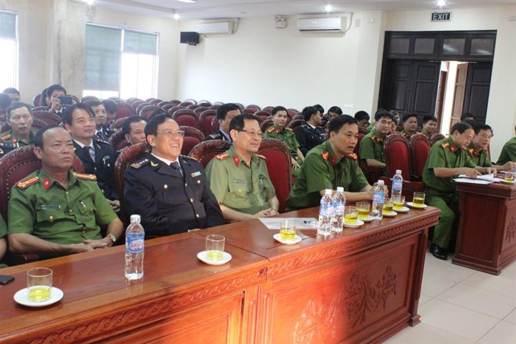 Toàn cảnh Lễ ký kết Quy chế phối hợp phòng, chống tội phạm