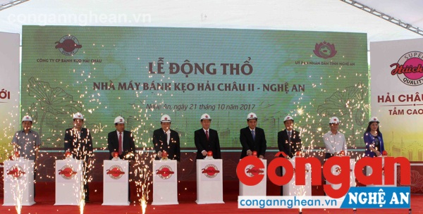 Công ty CP bánh kẹo Hải Châu xây dựng nhà máy tại Nghệ An