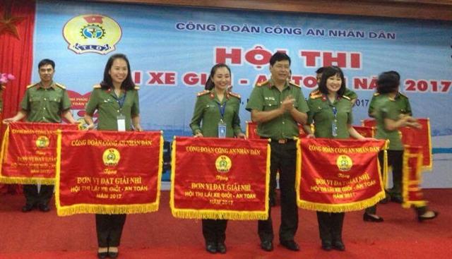Công an Nghệ An đạt giải nhì toàn đoàn với 01 giải nhì hạng B2; 02 giải 3 hạng D, E.