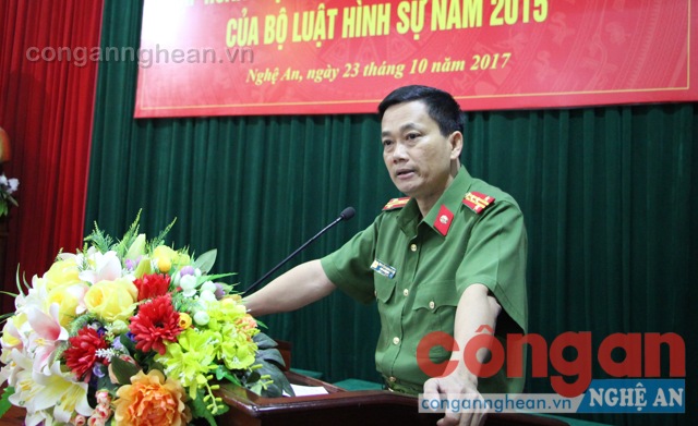 Tập huấn bộ Luật hình sự năm 2015