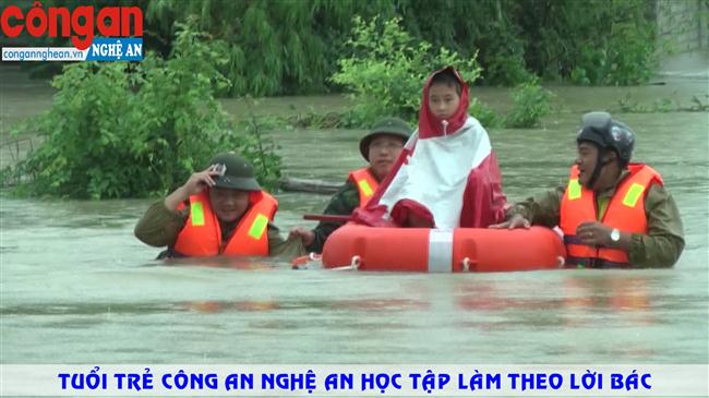 Tuổi trẻ Công an Nghệ An học tập làm theo lời Bác