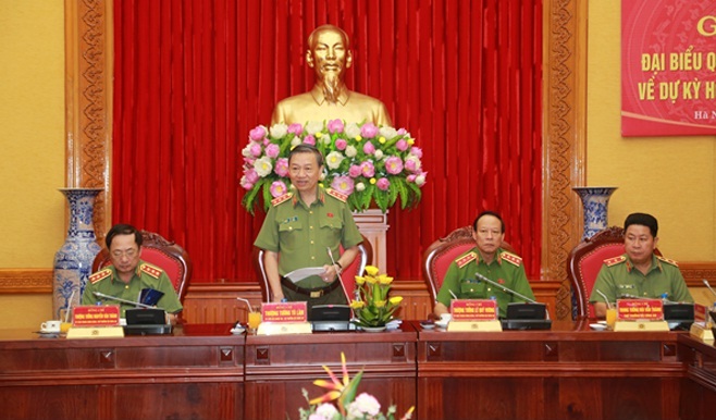Bộ Công an gặp mặt các đại biểu Quốc hội trong CAND