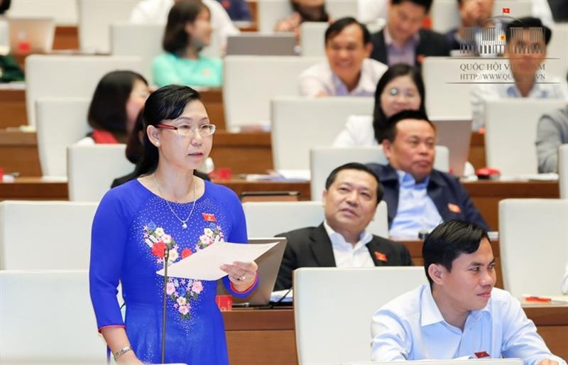 Đại biểu Phan Thị Mỹ Dung.