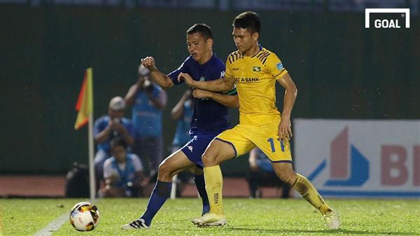 Bình Dương - SLNA: Lượt đi trong 