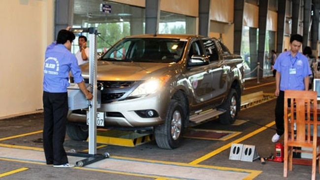 Công tác đăng kiểm đang được áp dụng nhiều công nghệ hiện đại
