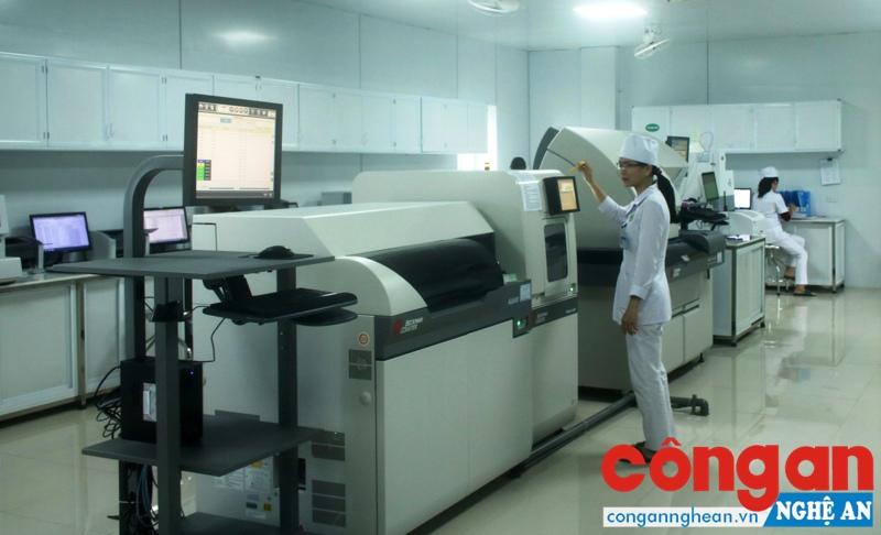 Hệ thống labo xét nghiệm tân tiến, đạt chuẩn quốc tế