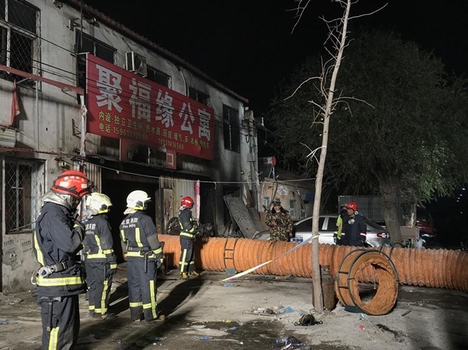 Cháy nhà ở thủ đô Bắc Kinh, 19 người chết