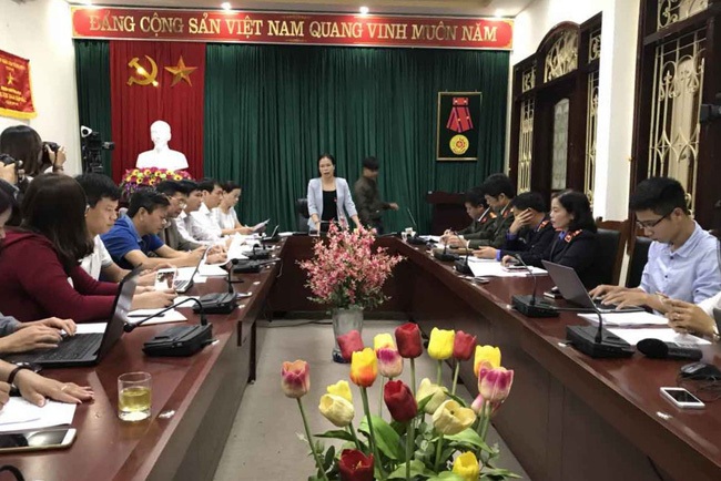 Họp báo vụ khởi tố hình sự 17 cán bộ tại Sơn La