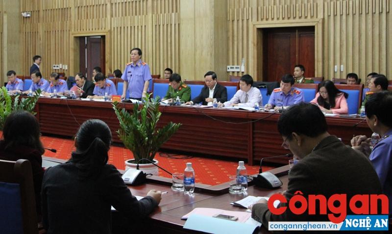 Toàn cảnh buổi làm việc