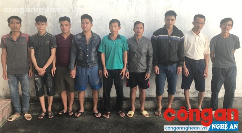 Triệt xóa tụ điểm đánh bạc tại khu vực đồi núi